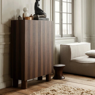 Ferm Living - Post Storage Cabinet - Smoked Oak