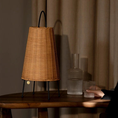 Ferm Living Porti Braided Lamp Natural IYOUALL