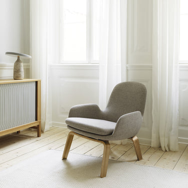 Normann Copenhagen - Era Lounge Chair Low - Wood - Various