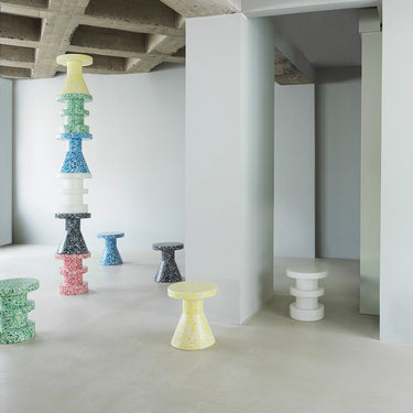 Normann Copenhagen - Bit Stool  - Stack Red