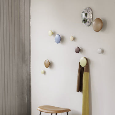Muuto - Dots Wood Ø17 - Pale Blue