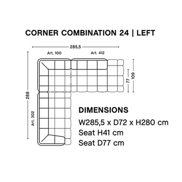 Hay - Quilton Corner Combination 24 - Various Fabrics