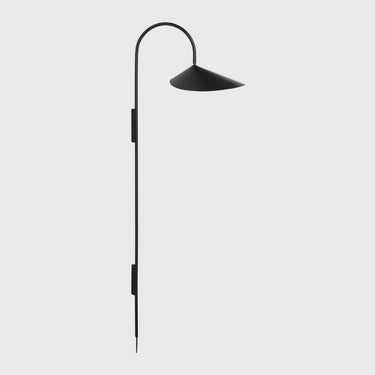 Ferm Living - Arum Tall Wall Lamp - Swivel - Black