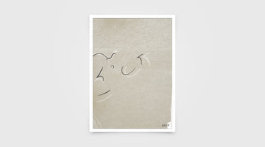 The Glyph Project - Lost Characters in Nude by Bonnie Mably - IYOUALL - prints