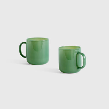 Hay - Borosilicate Mug (set of 2) - Jade Green