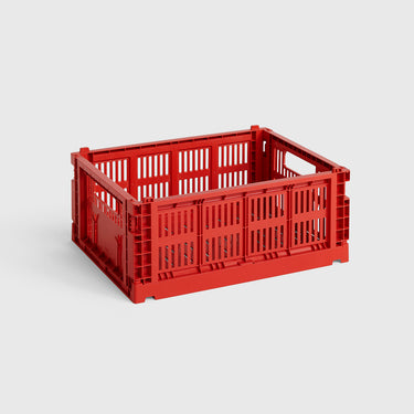 Hay - Colour Crate - Medium - Red