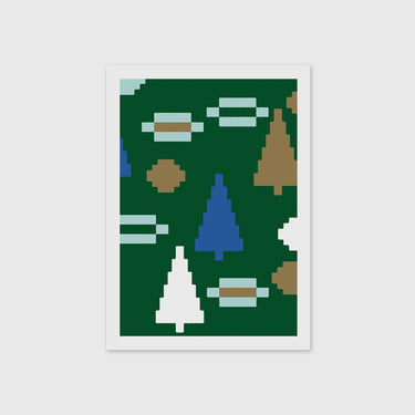 iyouall - Christmas Card A6 - Beaded 02