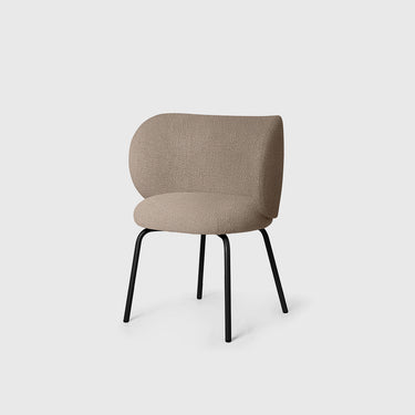 Ferm Living - Rico - Dining Chair with Black Base