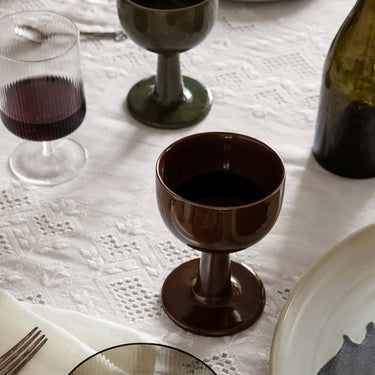 Ferm Living - Floccula Wine Glass / Soil