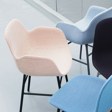 Normann Copenhagen - Form Armchair - Full Upholstery - Steel