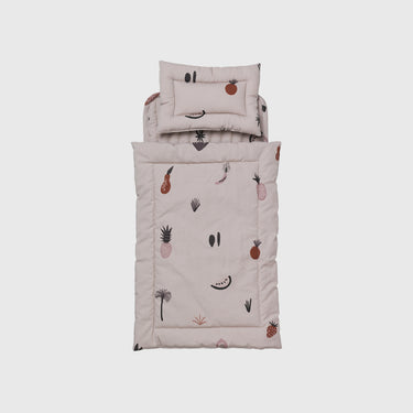 Ferm Living - Fruiticana Doll Quilt Bedding Set - Ferm Living - kids