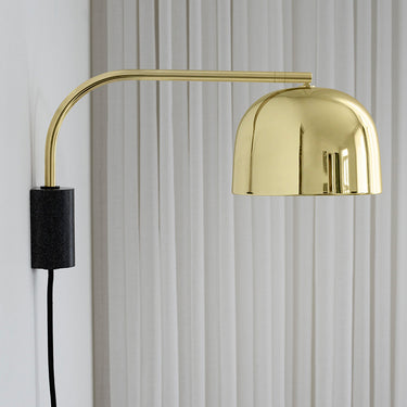 Normann Copenhagen - Grant Wall Lamp Small - Brass