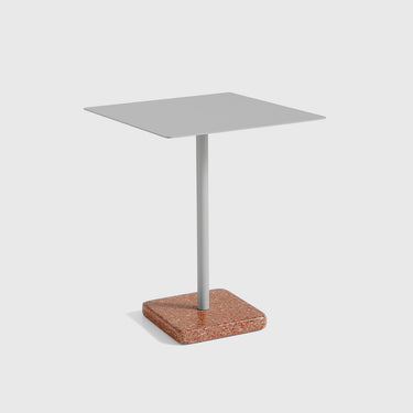 Hay - Terrazzo Table / Low Square. Sky Grey. Anthracite - Hay - Furniture