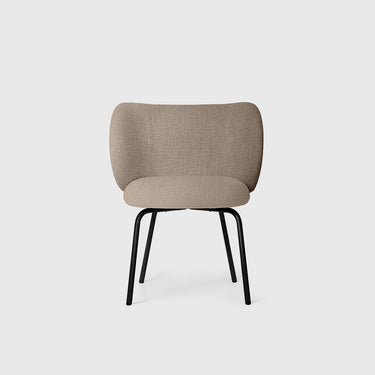 Ferm Living - Rico Dining Chair with Black Base - Various Fabrics