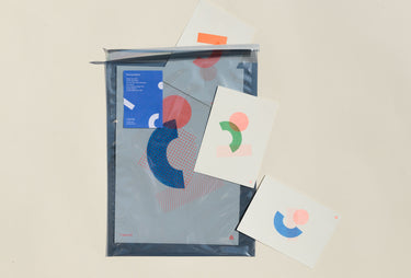 iyouall Dancing Glyph Prints - Set of 4 - IYOUALL - Stationery
