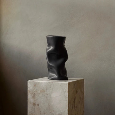 Audo Copenhagen - Collapse Vase - Black