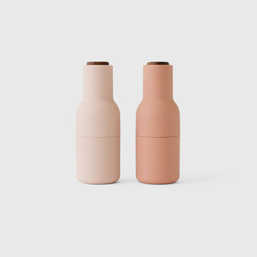 Audo Copenhagen - Bottle Grinder, 2-Piece - Nude & Walnut