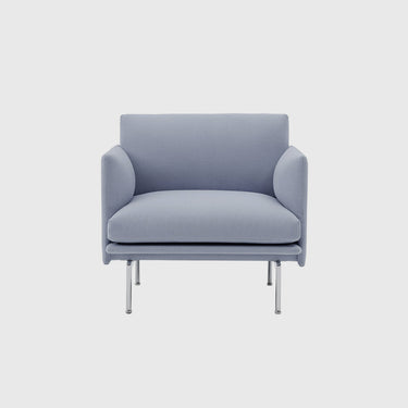 Muuto - Outline Chair - Aluminium Legs - Various Fabrics