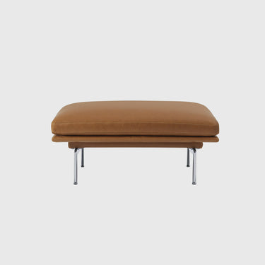 Muuto - Outline Pouf - Aluminium or Black Legs - Various Fabrics