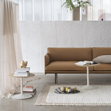 Muuto - Outline Sofa 3-Seater - Black Legs - Various Fabrics