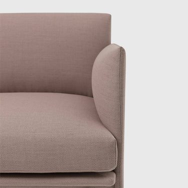 Muuto - Outline Corner Sofa - Aluminium Legs - Various Fabrics