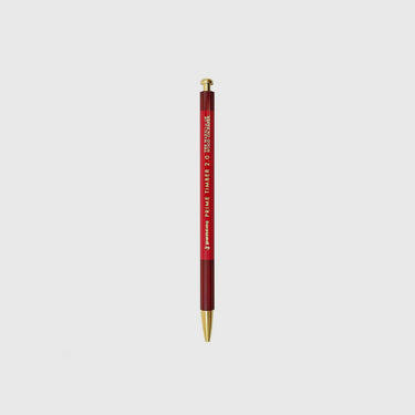 Hightide Penco Prime Timber & Brass Pencil - Red - Hightide - stationery