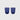 Muuto - Raise Glasses (set of 2) - Large - Indigo