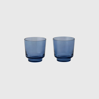 Muuto - Raise Glasses (set of 2) - Small - Dark Blue