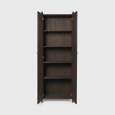 Ferm Living - Sill Cupboard Tall - Dark Stained Oak