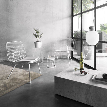 Audo Copenhagen - WM String Lounge Chair - White - SET of 2