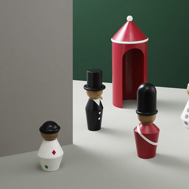Normann Copenhagen - Tale Figurines - Harlequin - Small - White - Tivoli by Normann Copenhagen - Homeware