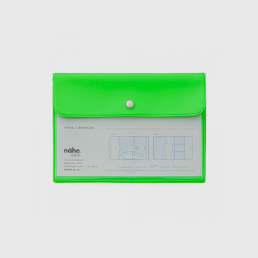 Hightide Nahe Travel Organiser - Neon Green - Hightide - Stationery
