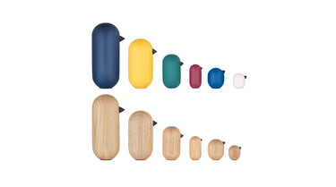 Normann Copenhagen 10cm Little Bird - Yellow - Normann Copenhagen - Homeware