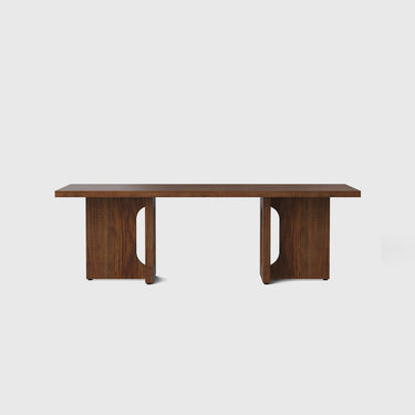 Audo Copenhagen - Androgyne Lounge Table - Wood Base / Wood Top