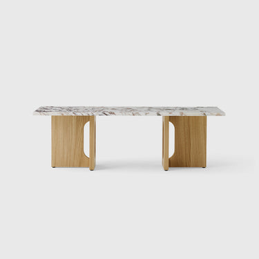 Audo Copenhagen - Androgyne Lounge Table - Wood / Stone