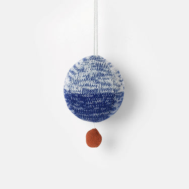 Ferm Living - Knitted Music Ball Mobile - Blue - Ferm Living - 
