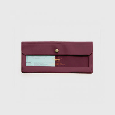 Hightide - Nahe General Purpose Case - Wide - Burgundy - Hightide - Stationery