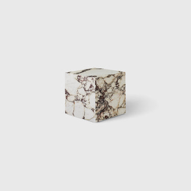 Audo Copenhagen - Marble Plinth - Rose Calacatta Viola - Cubic
