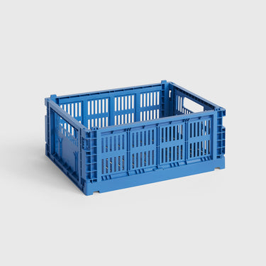 Hay - Colour Crate - Medium - Electric Blue