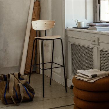 Ferm Living - Herman Bar Chair - White Oiled Oak