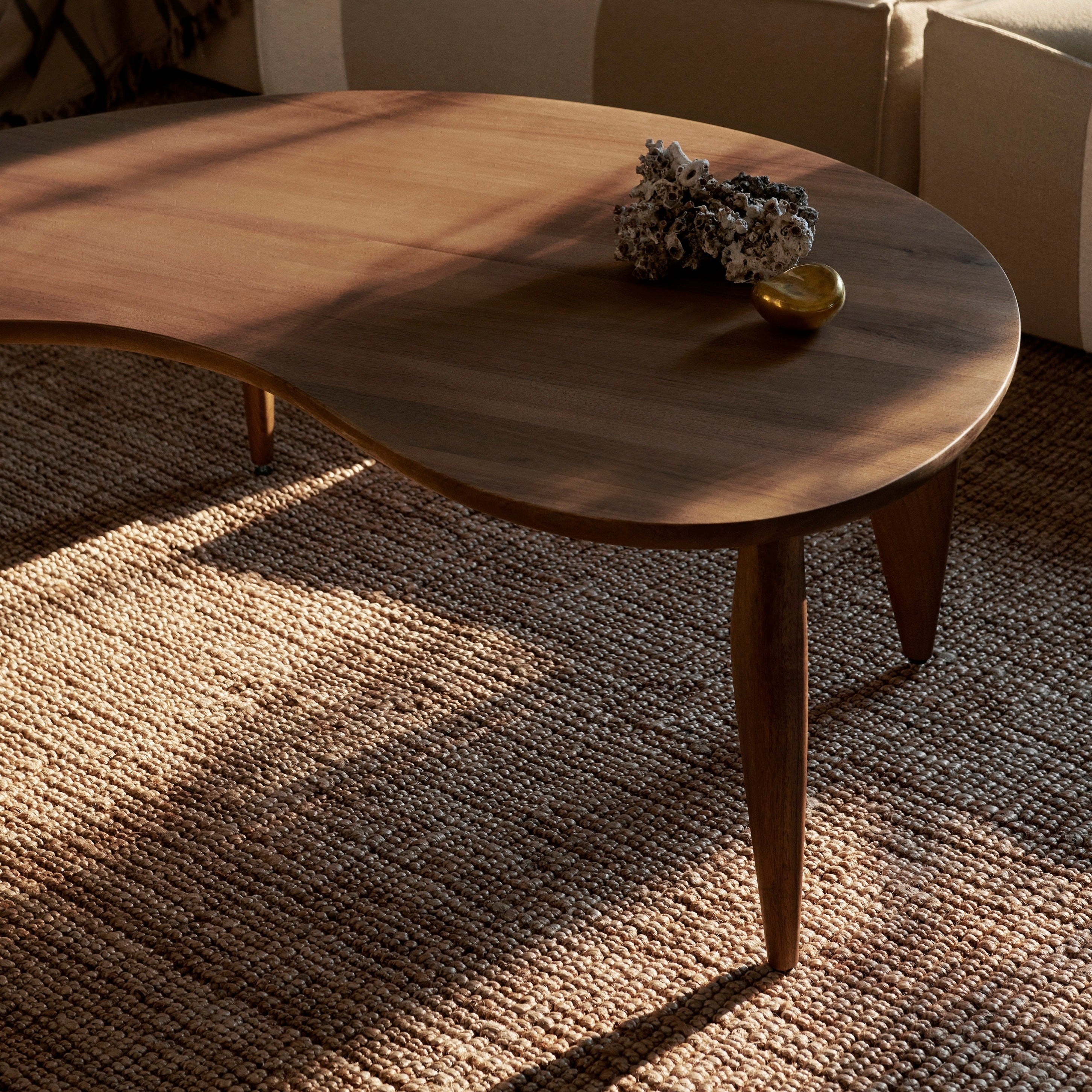 Mid century shop kidney coffee table