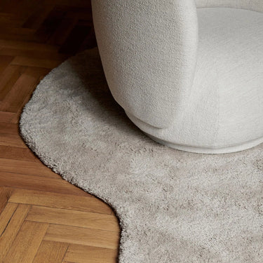 ferm living forma wool rug off-white detail 2