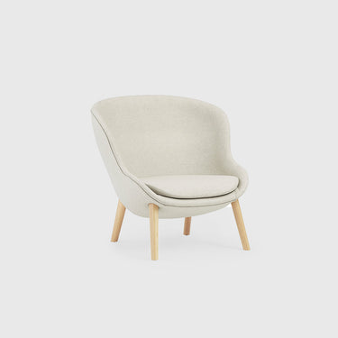 Normann Copenhagen - Hyg Lounge Chair Low - Oak - Various Fabrics