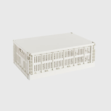 Hay - Colour Crate Lid - Large - Off - White