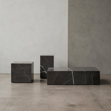 Audo Copenhagen - Marble Plinth - Grey Kendzo - Low