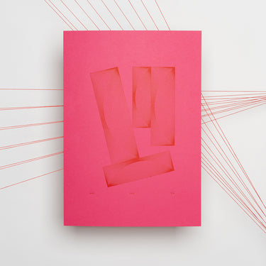iyouall - Stack Print - A3 - Hot Pink