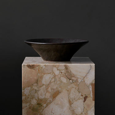 Audo Copenhagen - Marble Plinth - Sand Kunis Breccia- Cube