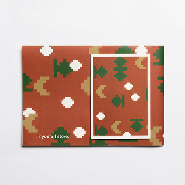 iyouall - Christmas Card A6 - Beaded 03
