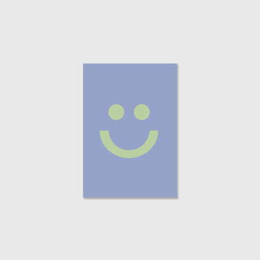 Iyouall - Glyph Smiley Greeting Card - Lavender