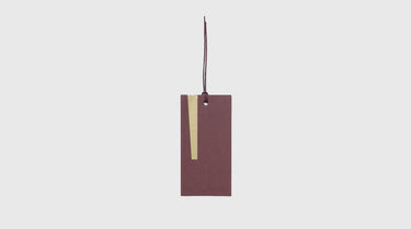 Ferm Living - Gift Tags - Art - (set of 6) - Burgundy - Ferm Living - Stationery